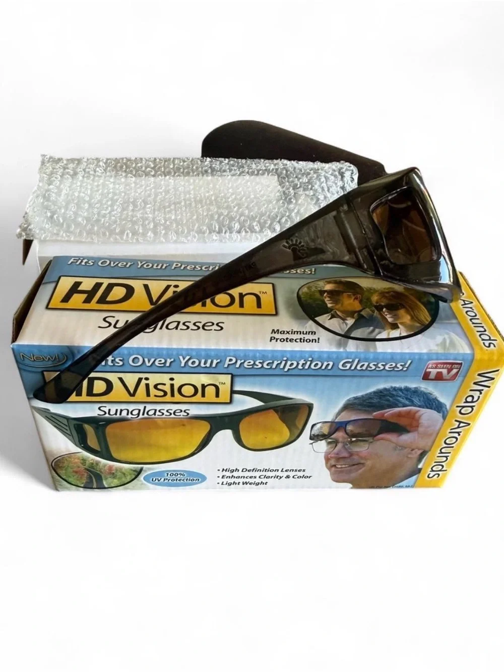 Brown Fit-Over Sunglasses